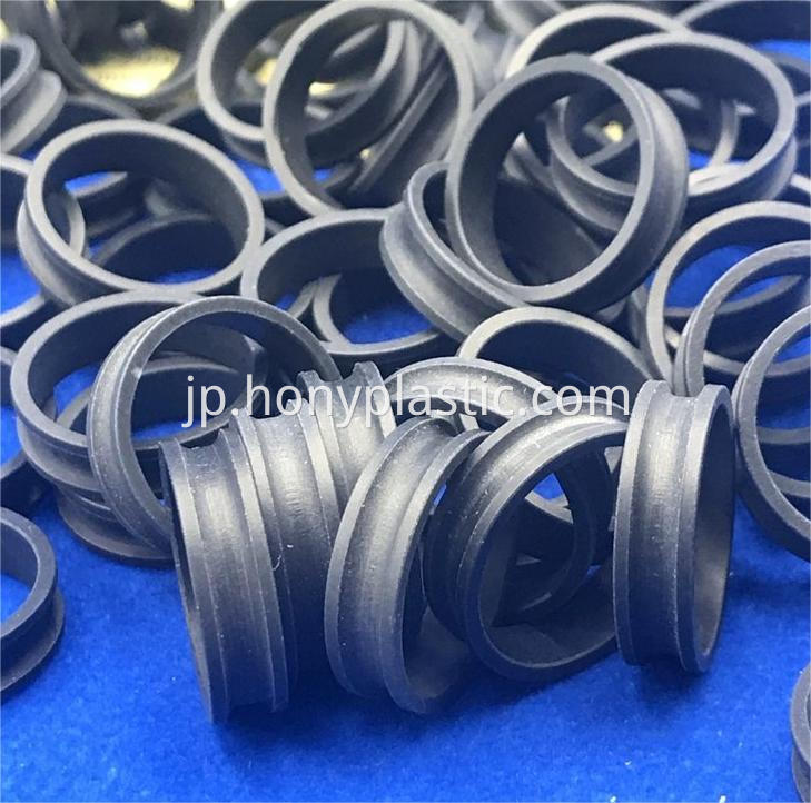 グラファイトカーボンブラックPTFEフラットガスケット5 graphite carbon black ptfe flat gasket5